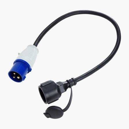 Biltema - Overgangskabel 1-fase fra CEE til Schuko