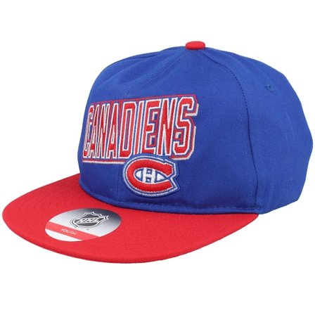 Outerstuff - NHL Blu snapback Cappellino - Kids Montreal Canadiens NHL Blue/Red Snapback @ Hatstore