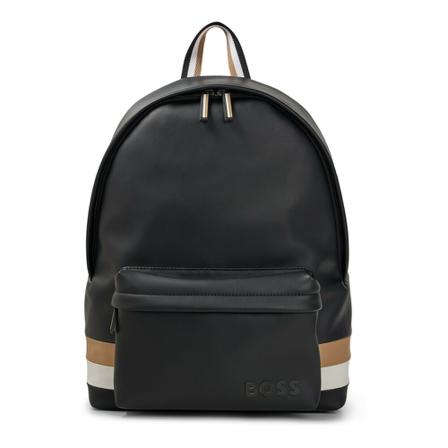 Hugo Boss Rugzaks , Zwart , Heren , Maat: ONE Size Rugzakken