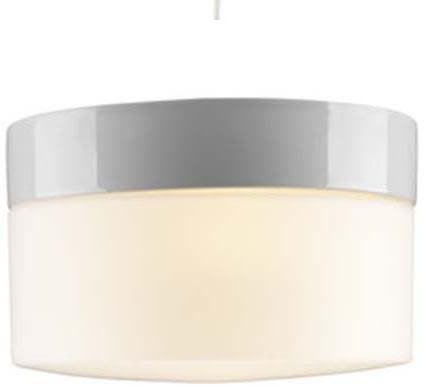 Ifö Electric Opus Takarmatur 200H, 13W, IP44, rak, vit, Belysning