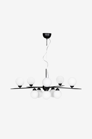 By Rydéns - Kattovalaisin Punto - Musta - Riippuvalaisimet - - Homeroom