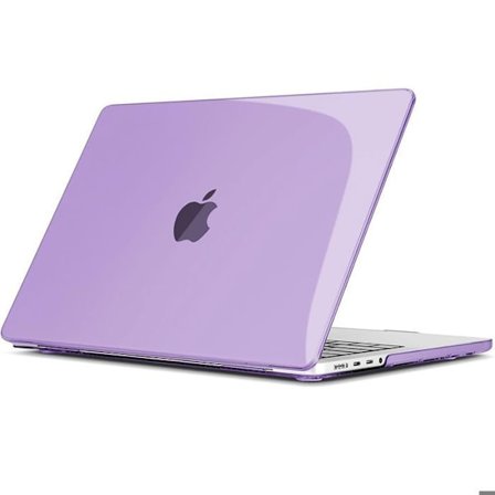 Skyddsfodral - kompatibel med MacBook Pro 14 Tum - Stötresistent - Ventilerad - Halkfri - Lila