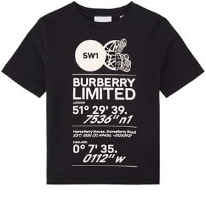 Kids - Burberry Black Joel T-Shirt 10 Years - Tops - 10 years - Black - Junge