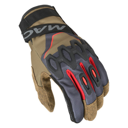 Motorhandschoenen Dames Macna Zairona Taupe/Zwart L