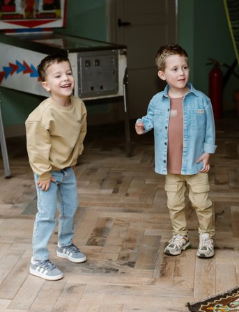 Daily 7 T-Shirt Backprint - Coral - 122