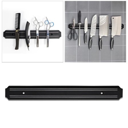 Magneettinen veitsiteline seinälle, monitoiminen pyykkituvalle, autotallille, seinälle asennettava hiustenleikkuri, hiustenleikkuutyökaluteline