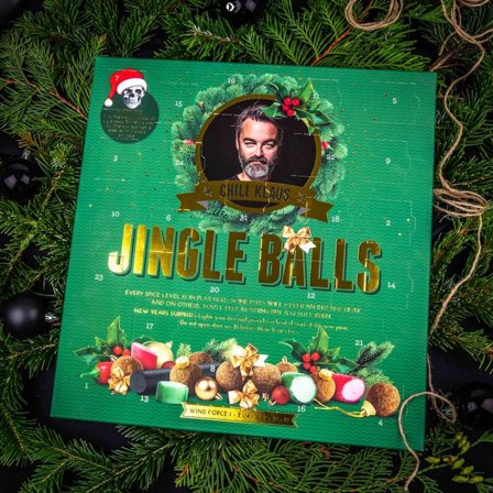 Chili Klaus Julekalender Jingle-Balls Godteri Grønn-2025