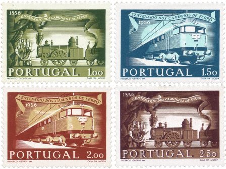 Portugal 1956 - MICHEL 850-853 - Ubrugt