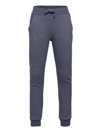 Jogging Trousers Basic Joggebukser Pysjbukser Blå Lindex
