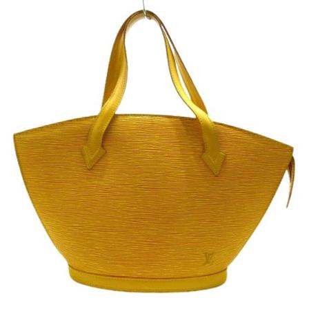 Louis Vuitton Vintage, Pre-owned Leather Saint Jacques Geel, Dames, Maat:ONE Size
