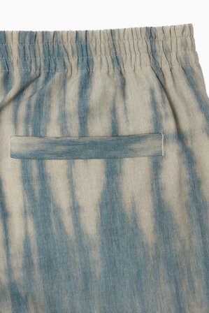 COS Homme Short Bermuda Taille Élastiquée in Beige