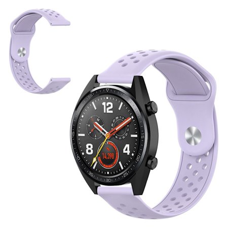 Samsung Galaxy Watch Active / Gear S2 silicone watch band - Light Purple