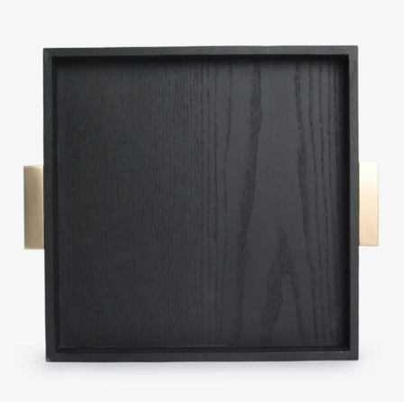 Lama Brett med messinghåndtak 45x45cm