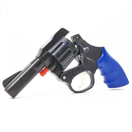 Plastleksaksrevolver M1911 C96 Monteringsmodell Pistol Hand DIY slumpmässig färg random color