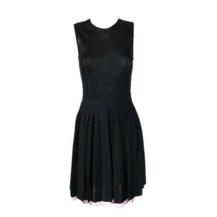 Dior Vintage Pre-owned Robe En Viscose svart, Dam Vintage Klänningar, Dam, Storlek: M