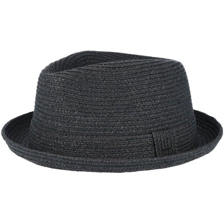 Bailey - Schwarz fedora Hut - Billy Black Fedora @ Hatstore