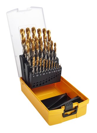 Ironside 202869 Borkassett 25 deler, 1-13x0,5 mm, Maskintilbehør & forbruk