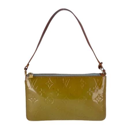 Louis Vuitton Vintage, Pre-owned Leather louis-vuitton-bags Groen, Dames, Maat:ONE Size