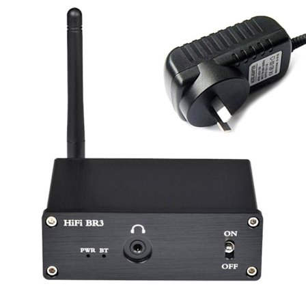 BR3 HiFi Bluetooth-kompatibel 5.0 Lydmottaker QCC5125 Montert Chip For Digital Optisk Koaksial 3.5AUX LDAC AptxHD