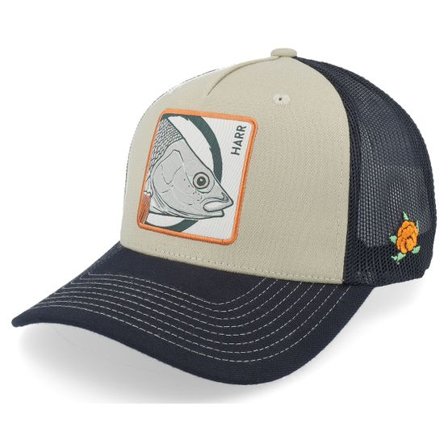 SQRTN - Grön trucker Keps - Harr Cap Soft Green A-Frame Trucker @ Hatstore