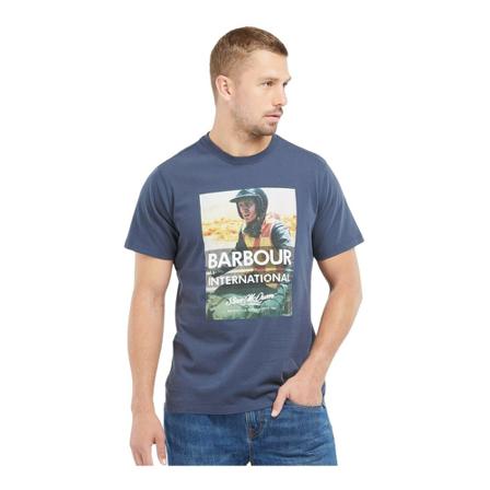 Barbour T-Shirts Blå, Herre