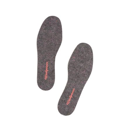 Woolpower Kids Felt Insoles Children inner soles Grey 17-18