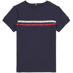 Kids - Tommy Hilfiger Branded T-Shirt Twilight Navy 8 Years - Tops - 8 years - Blue