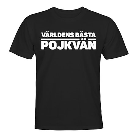 Världens Bästa Pojkvän - T-SHIRT - UNISEX