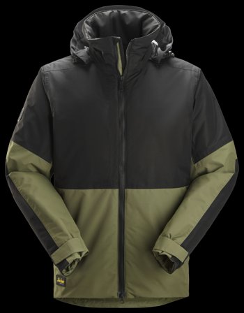 Snickers Workwear 1104 AW Vinterjakke grønn/svart Grønn/Svart, Klær