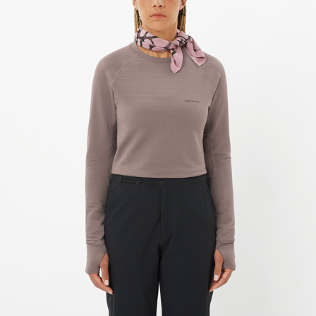 Salomon - Midlayer Sntial Lightwarm Cn W