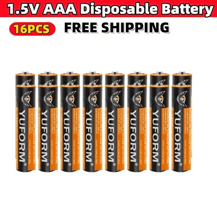 NYTT 1.5V AAA engångs-torrbatteri för LED-ljusleksak Mp3-kamera Blixt Razor CD-spelare Trådlös mus Tangentbord Gratis frakt