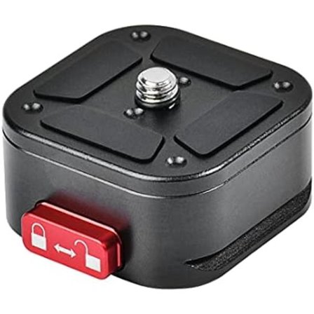 2025 Senaste Modell Snabbkopplingsplatta, Kamerastativfäste Arca Swiss QR-Platta Snabbkloklämma Kompatibel med Canon Sony Nikon Pentax DSL