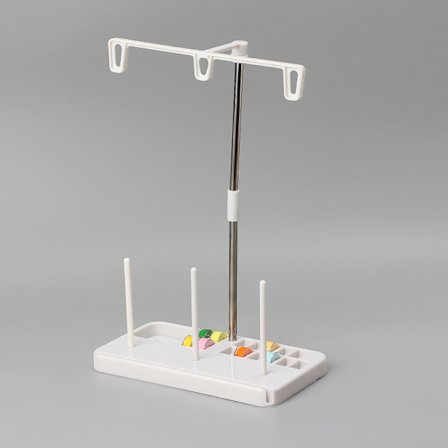 Letvægts trådholder – 3 spoler til husholdnings- (hjemme-) broderi