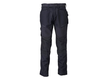 MASCOT Arbetsbyxa med knäfickor Customized mörkblå 90C52 - Lyreco - Arbetskläder - Arbetsbyxor och shorts - Hantverksbyxor
