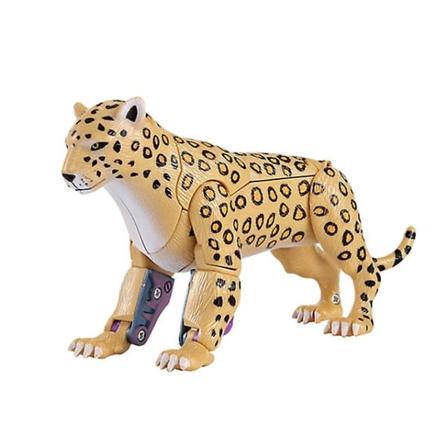 Educational Transform Animals Robot Action Figure Legetøj Gave Til Børn Småbørn Dyr Figurer Model Transformation Legetøj (FMY) Cheetah
