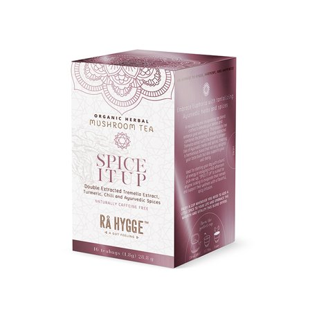 Rå Hygge Örtte Spice It Up med Tremella extrakt 16 bags EKO