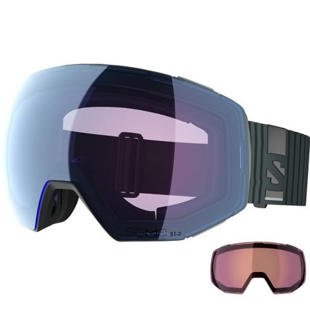 Salomon - Masque unisexe Radium Prime Sigma Photochromic (and Extra Lens) - Green Gables