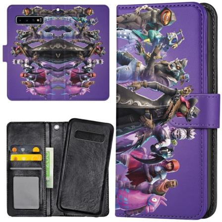 Samsung Galaxy S10 - Plånboksfodral/Skal Fortnite