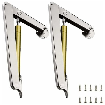 2 stk. Gasfjedre 150N Hydraulisk Gasfjeder Møbel Gasfjederdæmper Skabsdør Til Skabe Bogreoler Møbler