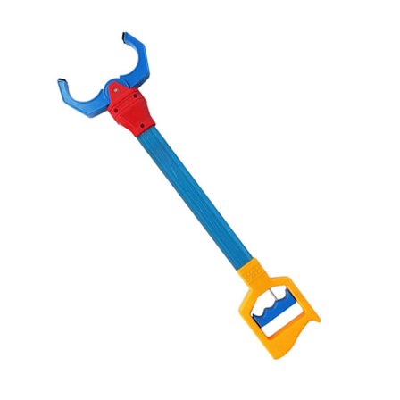 Interaktiv Leksaksgripare, Starkt Greppverktyg, Hand-Öga-Koordinationsspel, Robot för Småbarn Barn Gripverktyg för Vuxna Barn Blå