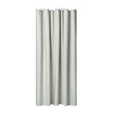 Åhléns Home Duschdraperi MELANGE 180x200 cm Badrumstillbehör Grön ONESIZE