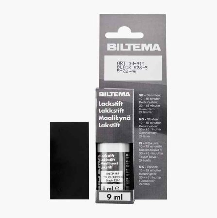 Lackstift svart 826-5 9 ml - Biltema