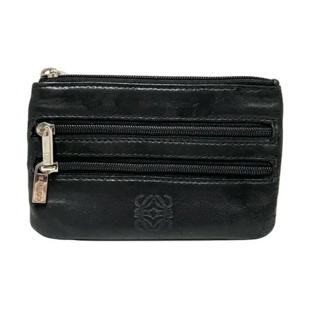 Loewe Pre-owned, Wallets & Cardholders Zwart, unisex, Maat:ONE Size