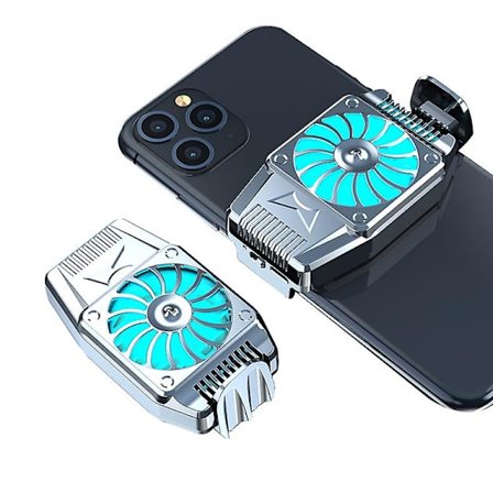 Hopea Universaali Mini Turbo Puhelimen Jäähdytystuuletin Jäähdytin Hurrikaani Pelijäähdytin Puhelimen Jäähdytysjäähytin