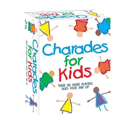 Charades for Kids – Engelsk Gjettelek for Barn med Kortstokk, Terning og Timeglass_TF_TF