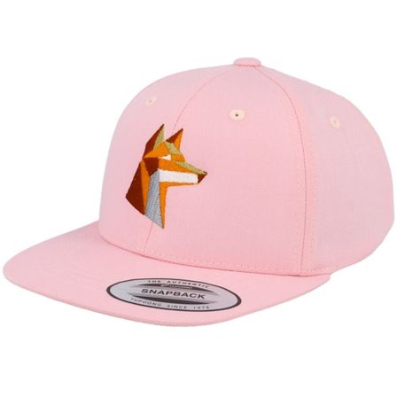 Kiddo Cap - Pink - snapback - Cap - Kids Paper Fox Pink Snapback - Hatstore