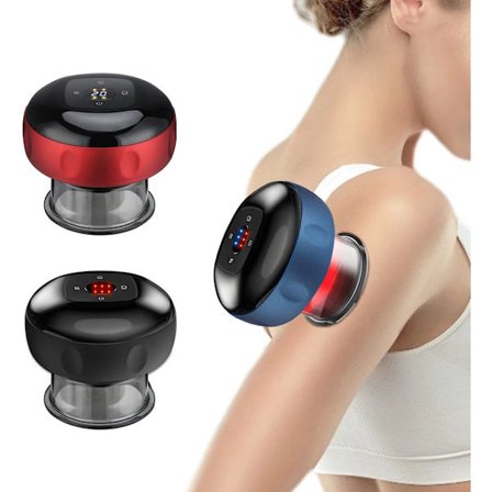Elektrisk Vakuum Cupping Massage, Anti-Cellulite Terapi, Fedtforbrænding, Guasha Skrabning, Kropskopper Massageapparat