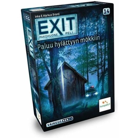 EXIT Tilbage til den forladte hytte - escape room-spil, 2023