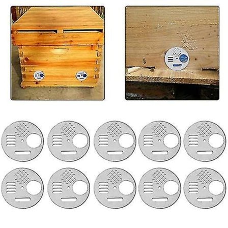 Biedronnedør Hive Inngangsport Disk Ventil Rustfritt Stål