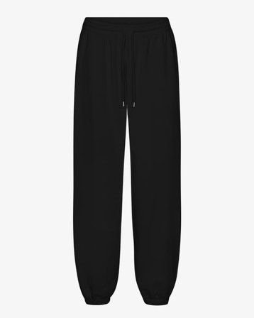 Organic Relaxed Sweatpants - Deep Black - Female - M